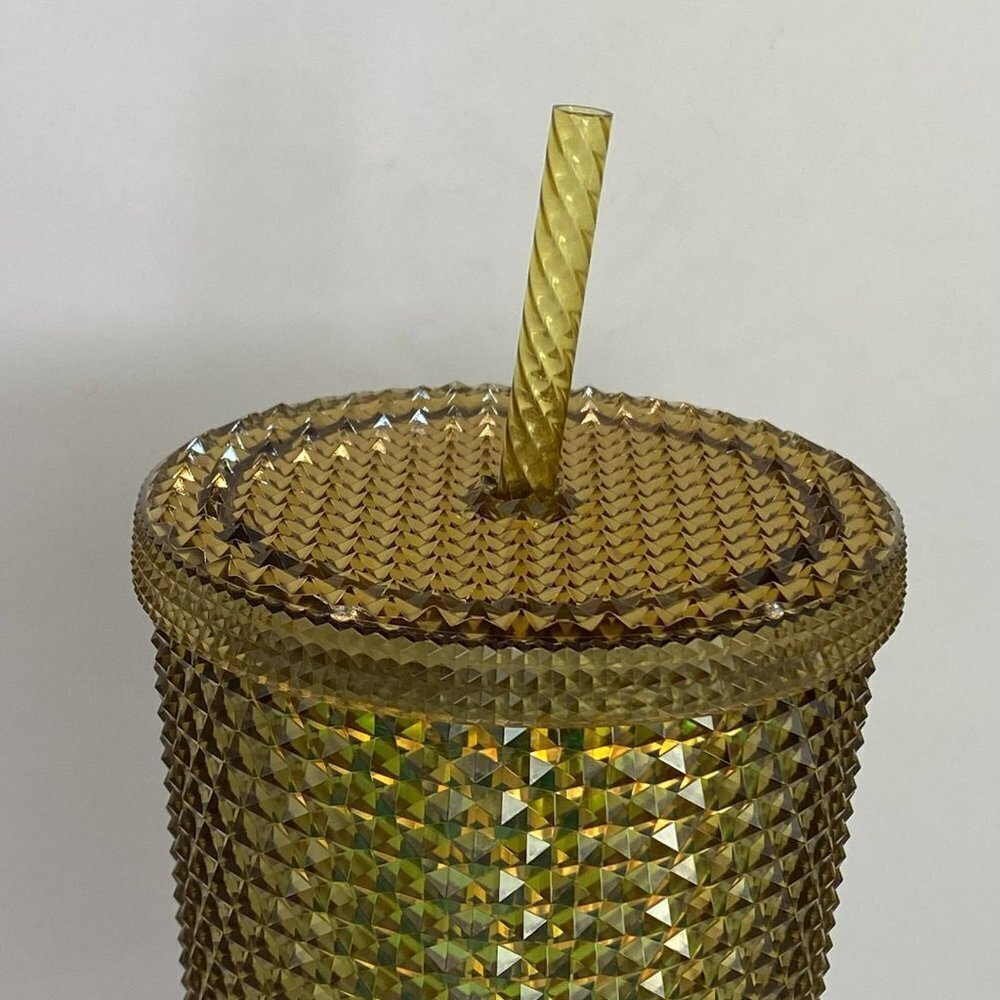 Starbucks Walt Disney World Exclusive‎ 50th Anniversary Gold Geometric Tumbler - Picture 7 of 12